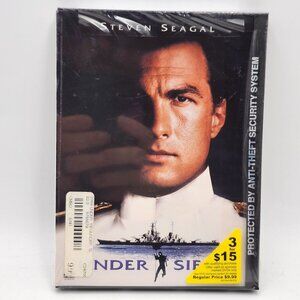 Under Siege DVD Movie Steven Seagal Action Thriller Film New Sealed